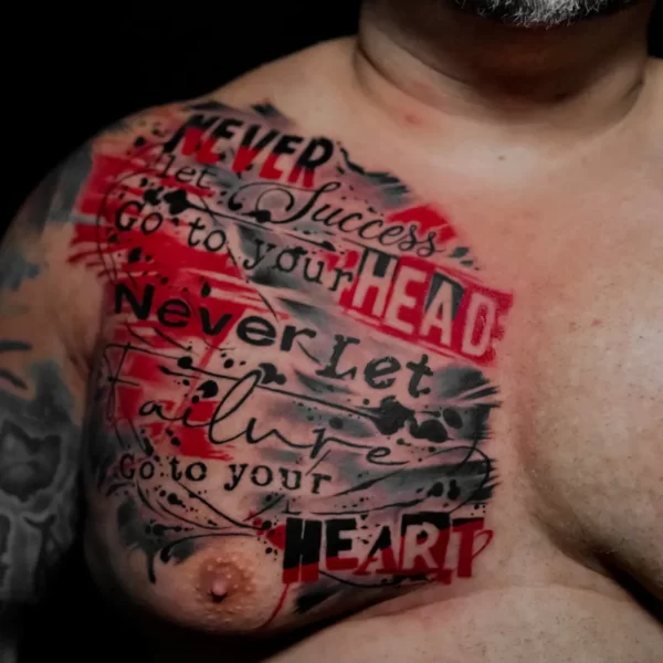 Chest tattoos for men