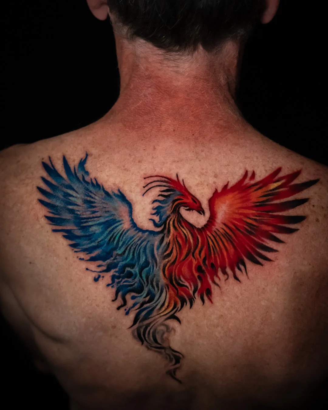 Tattoo color back