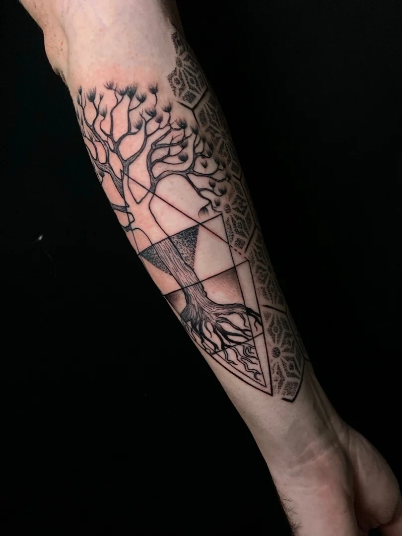 tattoo geometric tattoo